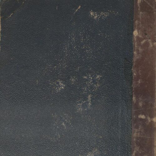 22.5 x 14.5 cm; 2 s.p. + π’ p. + 942 p. + 4 s.p., name of former owner “P. Th. Rallis” on the spine, l. 1 bookplate CP